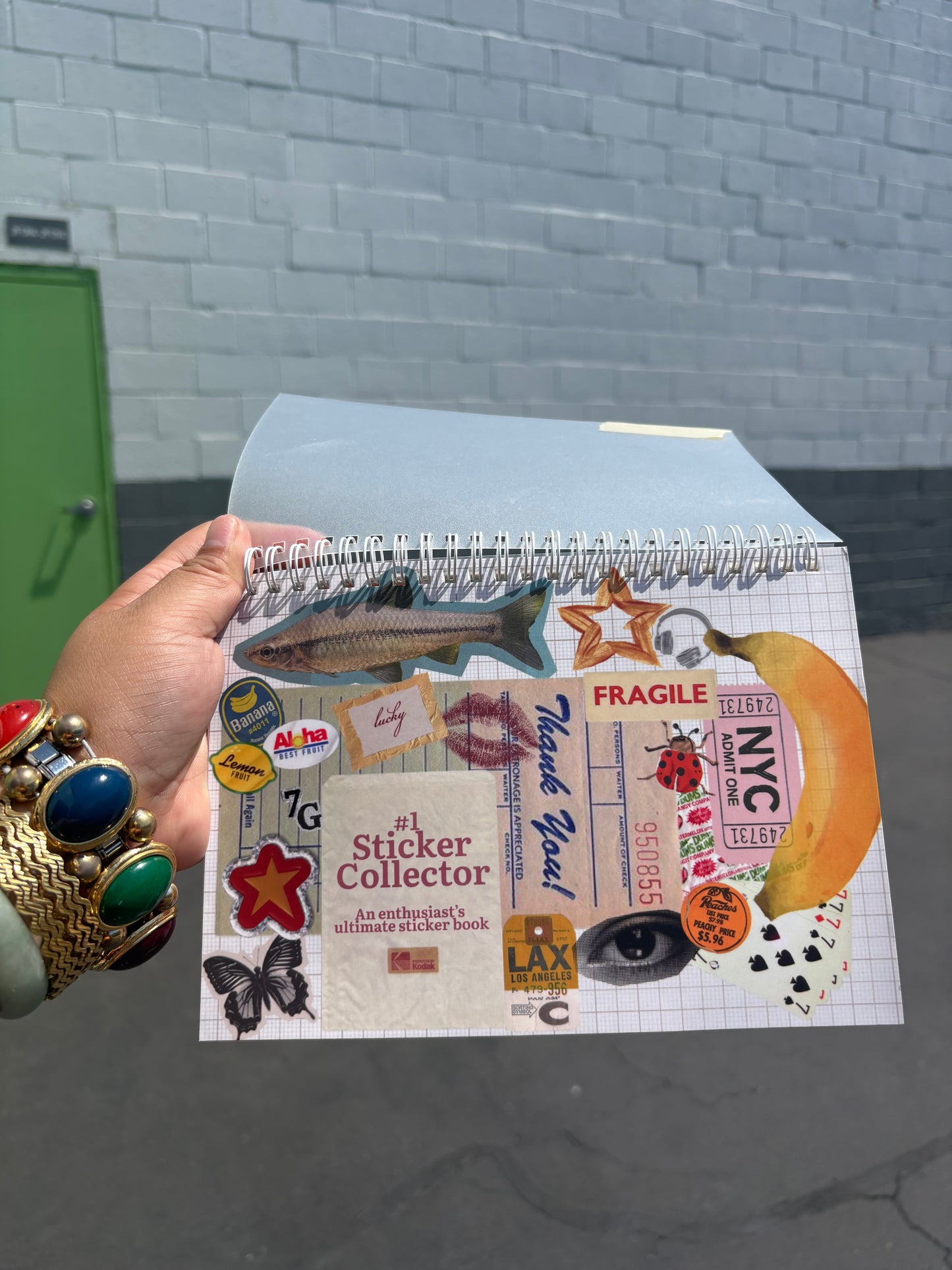 #1 Collector Sticker Book