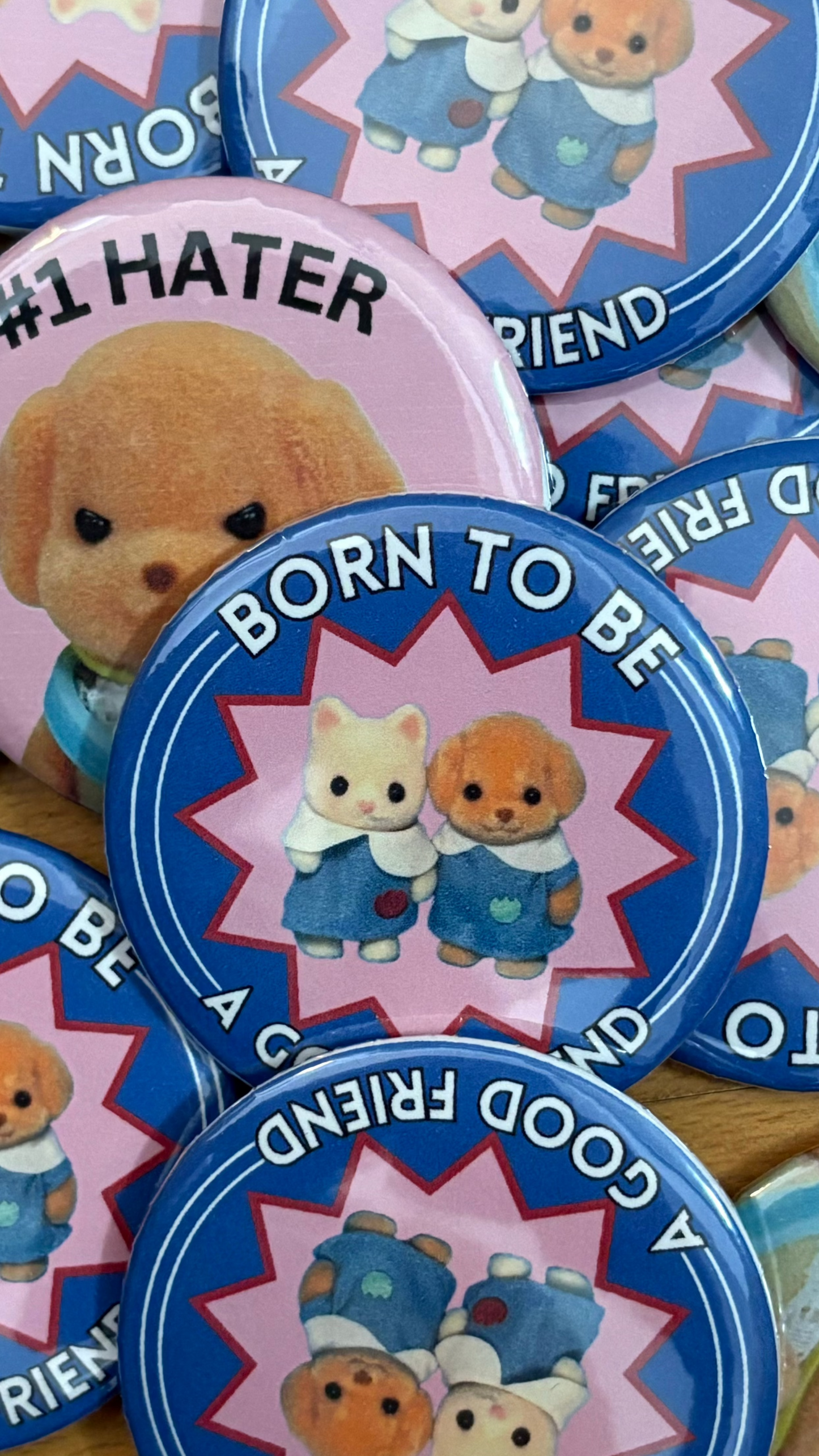 Good Friend Button