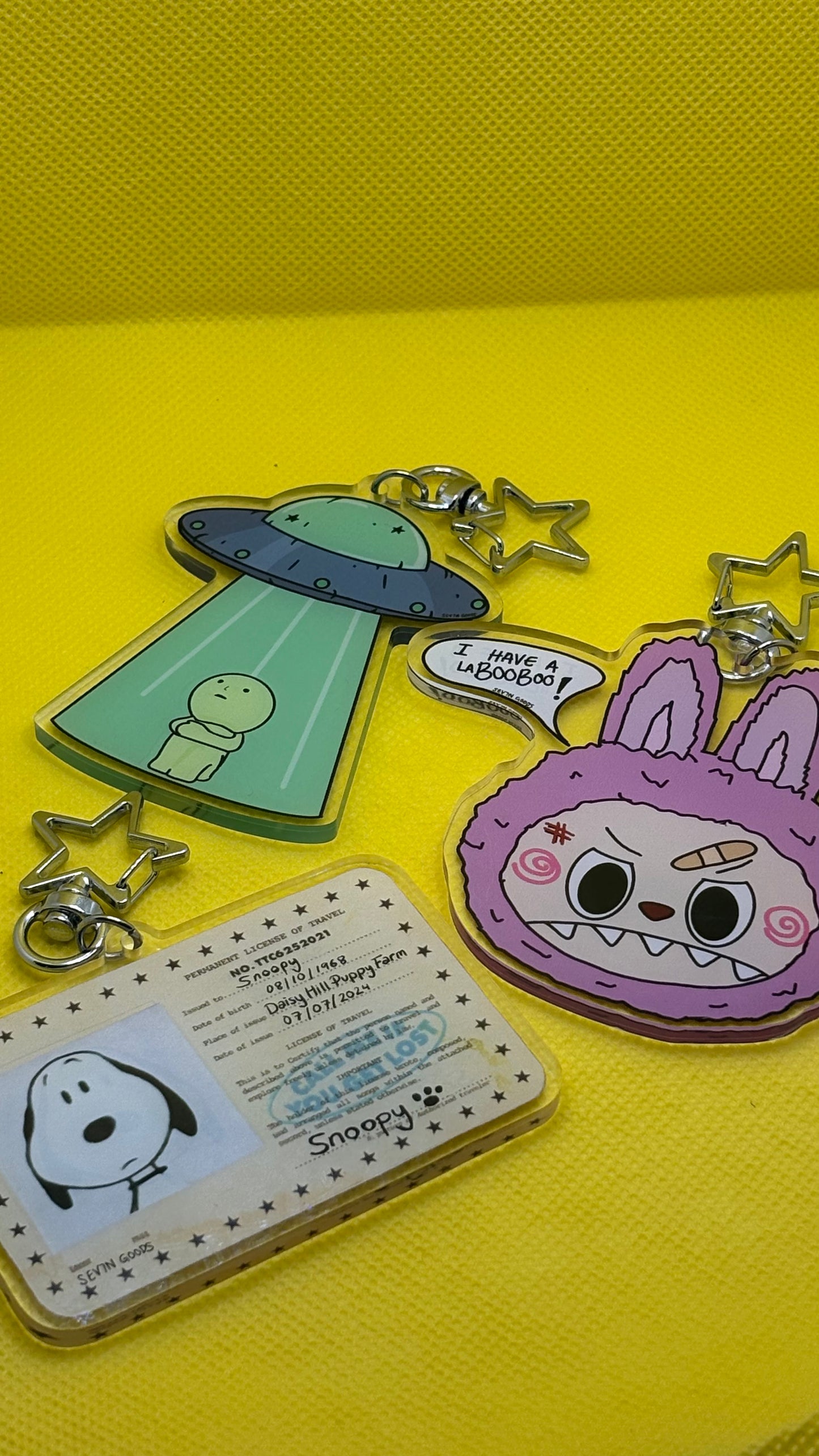 Poopy ID Keychain
