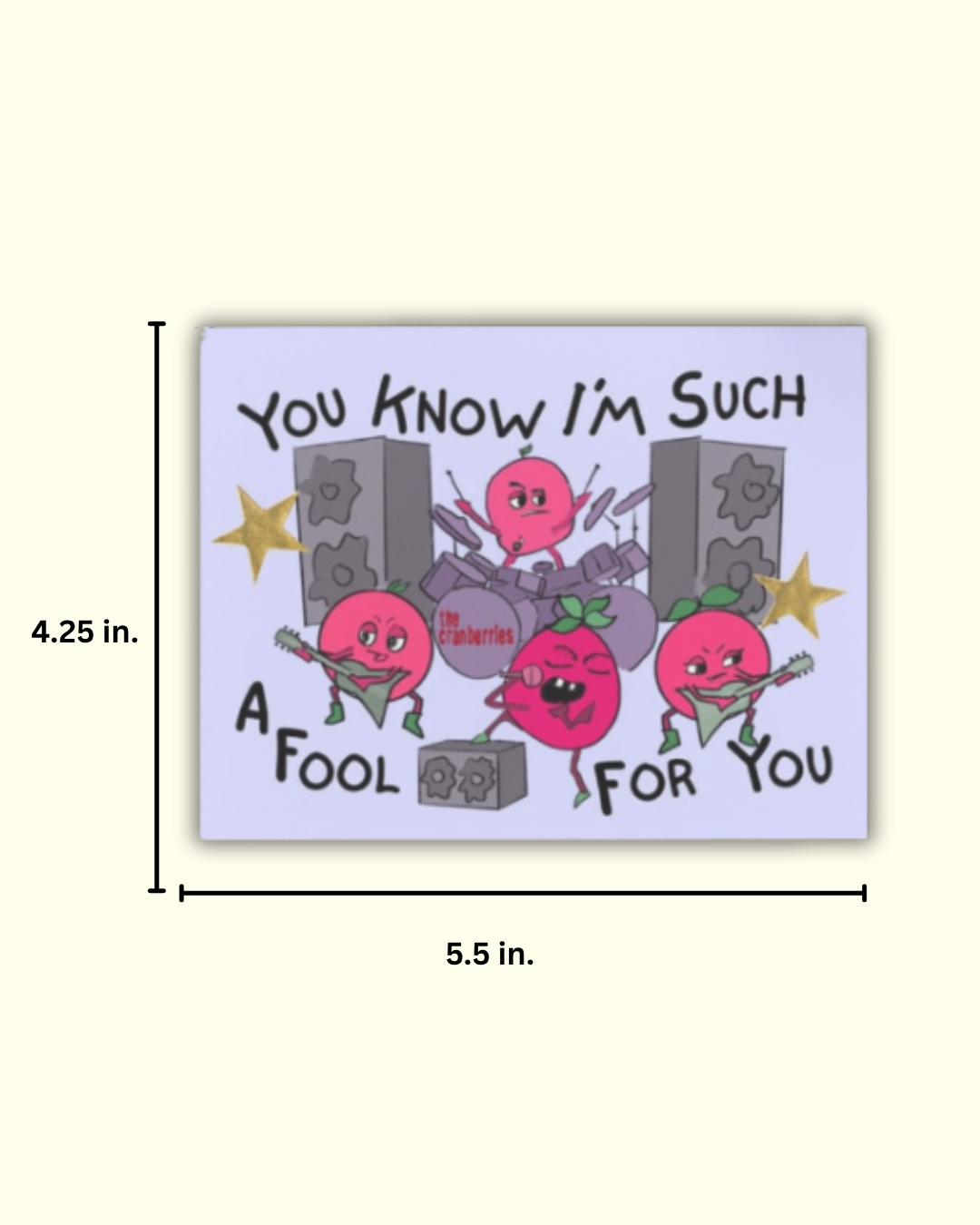 Fool For You Postcard