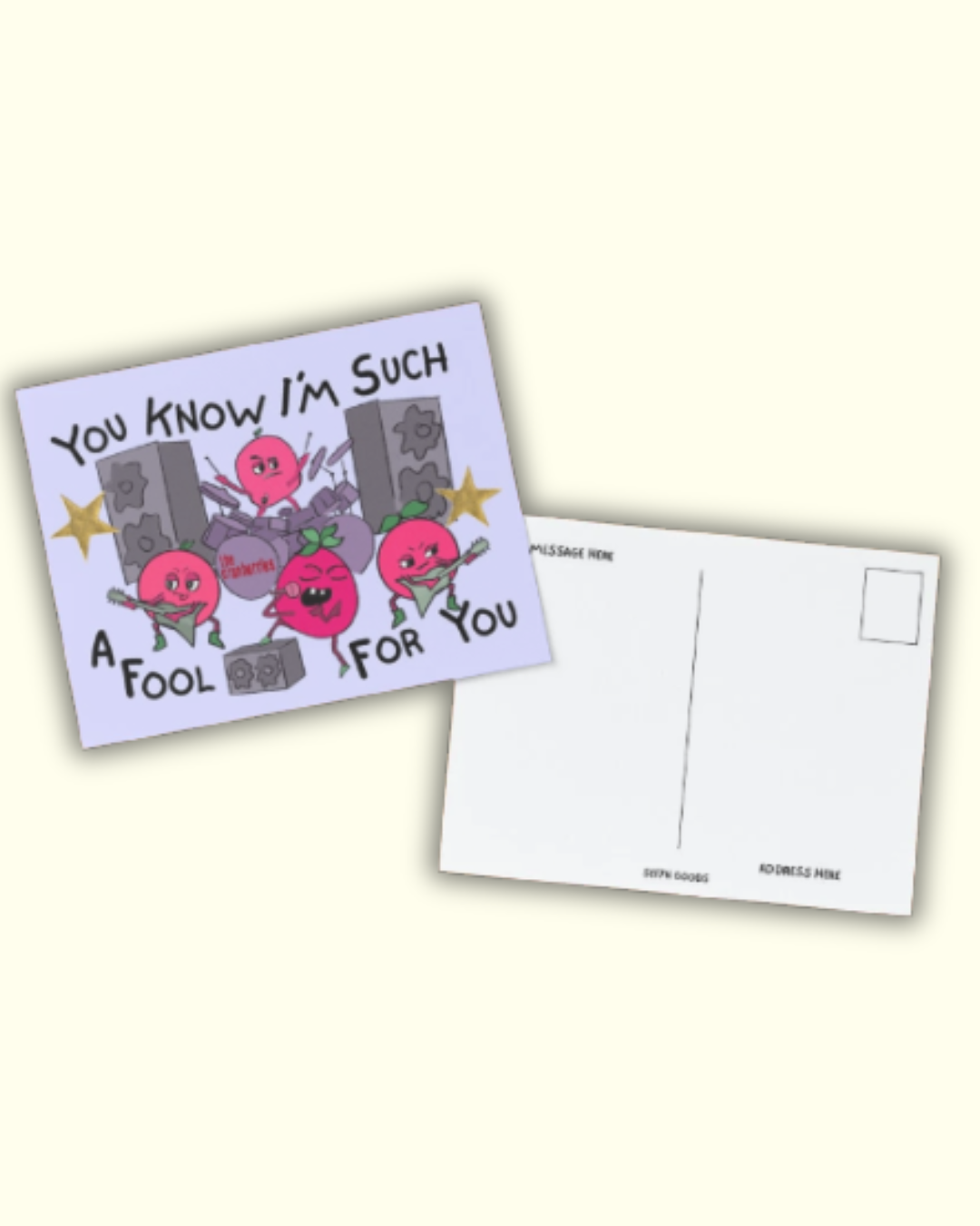 Fool For You Postcard