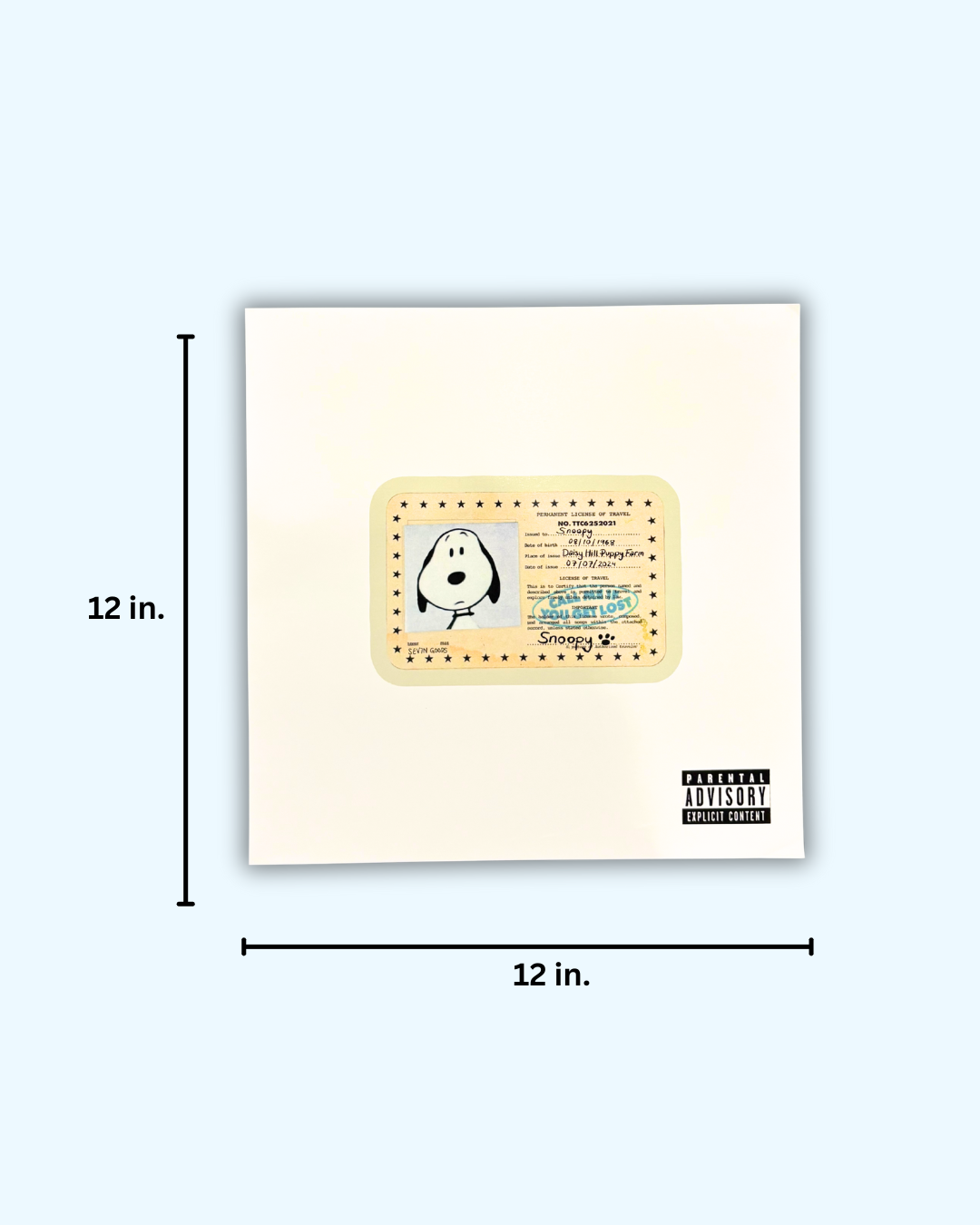 Poopy ID 12 Inch