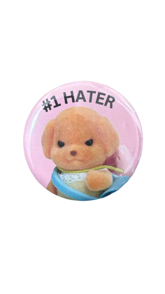 #1 Hater Button