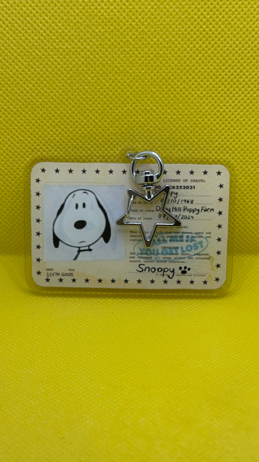 Poopy ID Keychain