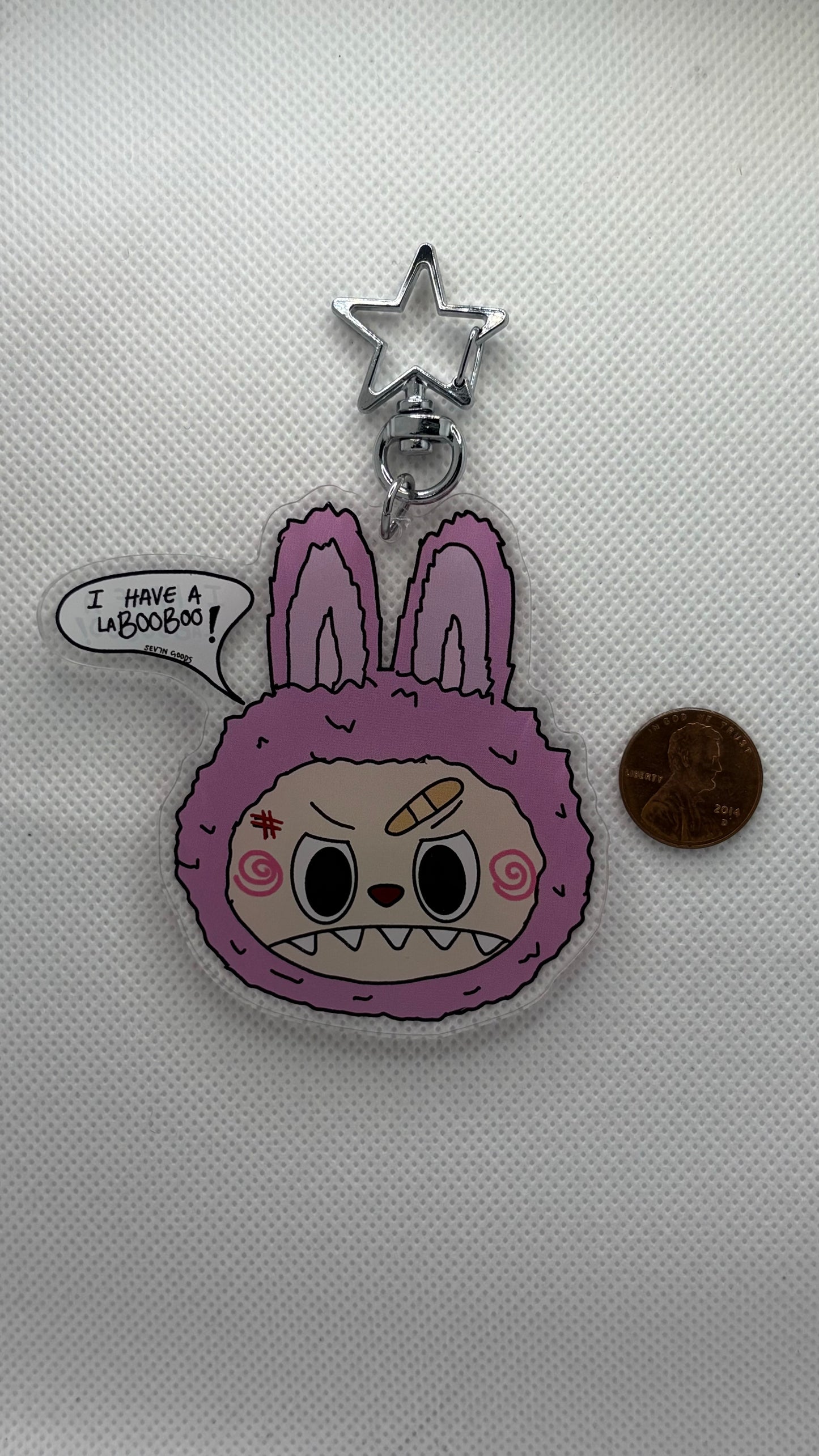 BooBoo Keychain