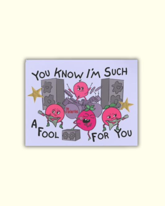 Fool For You Postcard